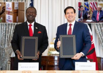 US and Kenya sign first of what are expected to be dozens of ‘America First’ global health deals