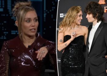 Miley Cyrus cracks joke about ‘Black Friday deal’ engagement ring from fiancé Maxx Morando