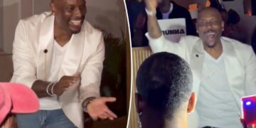 Tyrese Gibson brings the house down at Swizz Beatz’s starry Art Basel Miami afterparty