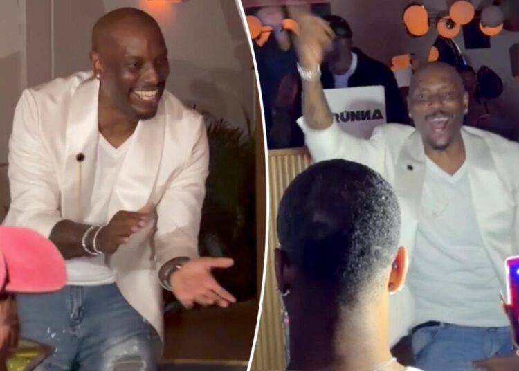 Tyrese Gibson brings the house down at Swizz Beatz’s starry Art Basel Miami afterparty