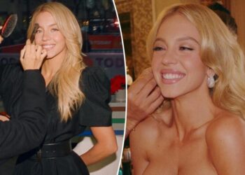 Sydney Sweeney ditches top during behind-the-scenes glam moment while promoting ‘The Housemaid’ in NYC