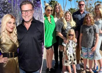 Tori Spelling reflects on ‘easy and loving’ co-parenting relationship with ex-husband Dean McDermott