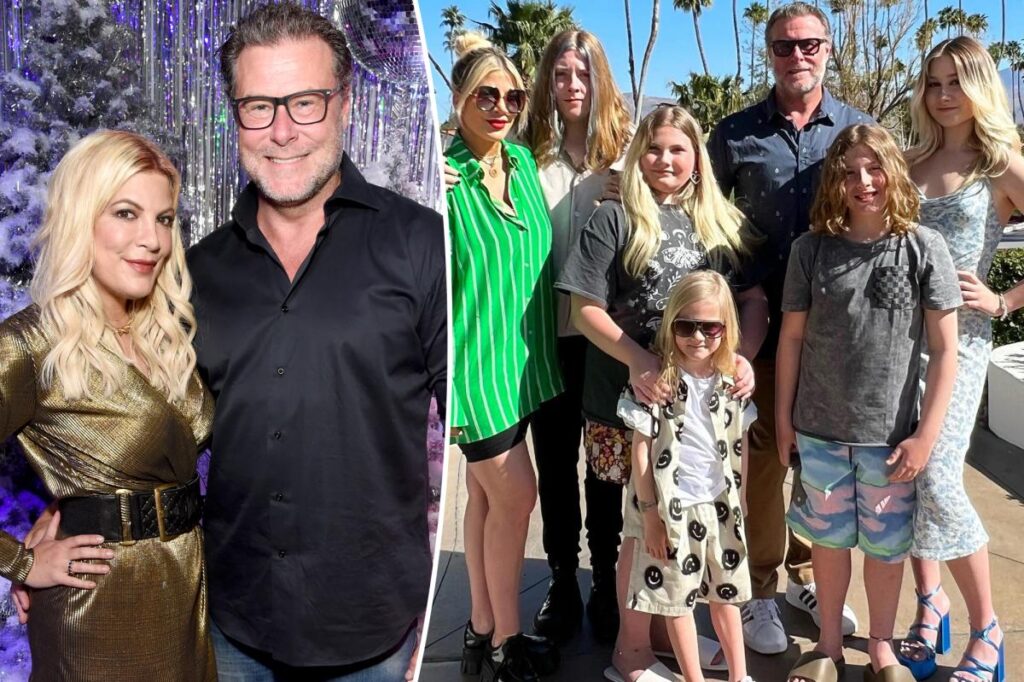 Tori Spelling reflects on ‘easy and loving’ co-parenting relationship with ex-husband Dean McDermott