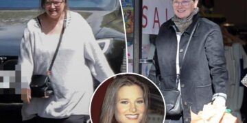 Bridget Fonda, 61, shows off dramatic weight loss transformation during rare public outing