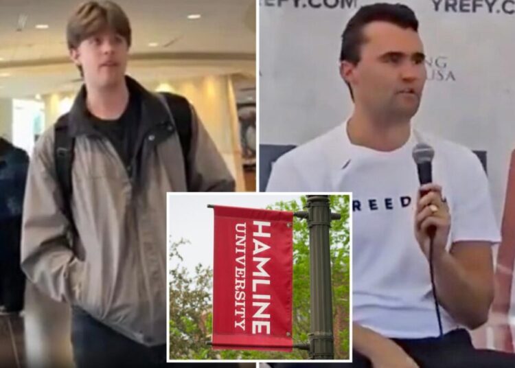 Blue state college student brags on video about celebrating Charlie Kirk’s murder