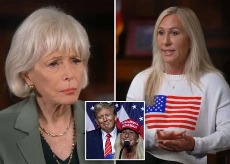 Marjorie Taylor Greene spars with ‘60 Minutes’ host Lesley Stahl over ‘accusatory’ questions
