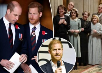 Prince Harry compares royal family life to ‘Downton Abbey’ — but with way more ‘drama’