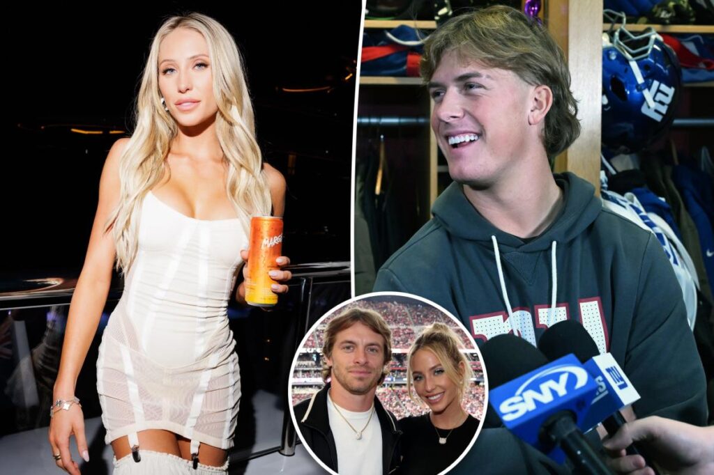 Alix Earle responds to rumors Giants quarterback Jaxson Dart slid into her DMs hours after Braxton Berrios split