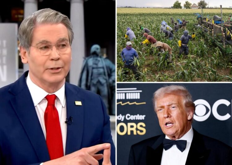 Treasury Secretary Bessent predicts 3% GDP growth as Trump preps economy tour