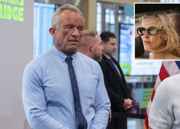 RFK Jr. shuns The Post’s questions about Olivia Nuzzi affair, glares at reporter