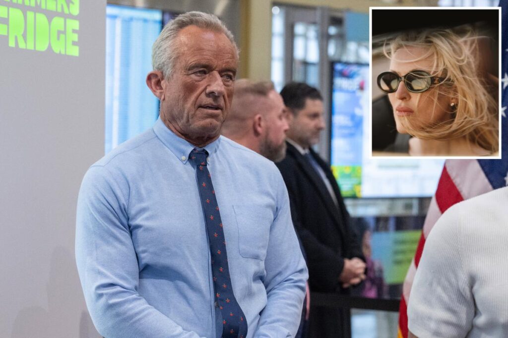 RFK Jr. shuns The Post’s questions about Olivia Nuzzi affair, glares at reporter