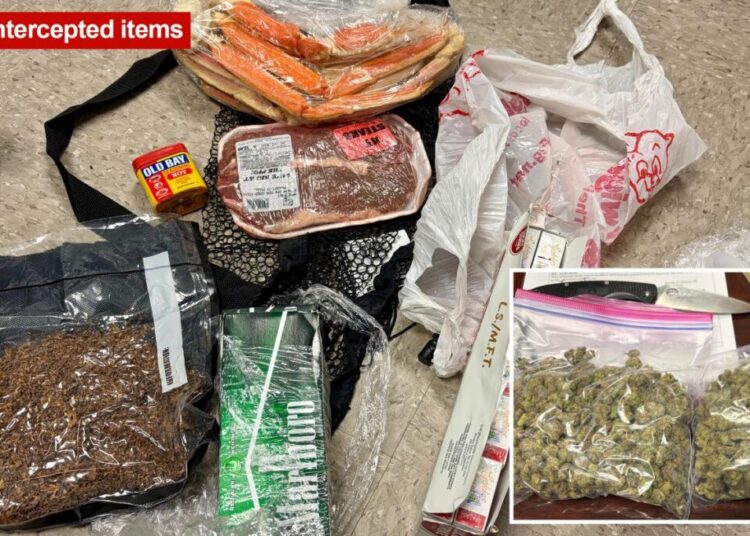Drone packed with crab-boil fixin’s — even jar of Old Bay! — intercepted before drop-off over jail