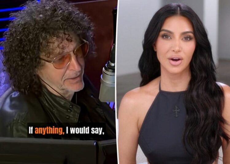 Howard Stern hits back at Kim Kardashian’s claim he mocked her 2016 Paris robbery
