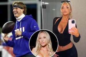 Giants star Jaxson Dart has date night with Marissa Ayers amid Alix