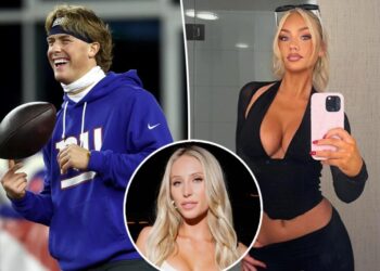Giants star Jaxson Dart has date night with Marissa Ayers amid Alix Earle rumors