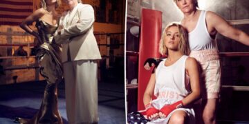 Sydney Sweeney is a knockout in the ring with Christy Martin for Sports Illustrated cover shoot