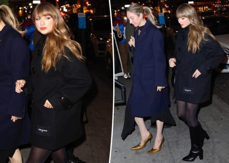 Taylor Swift enjoys girls’ night out with Este Haim ahead of her 36th birthday
