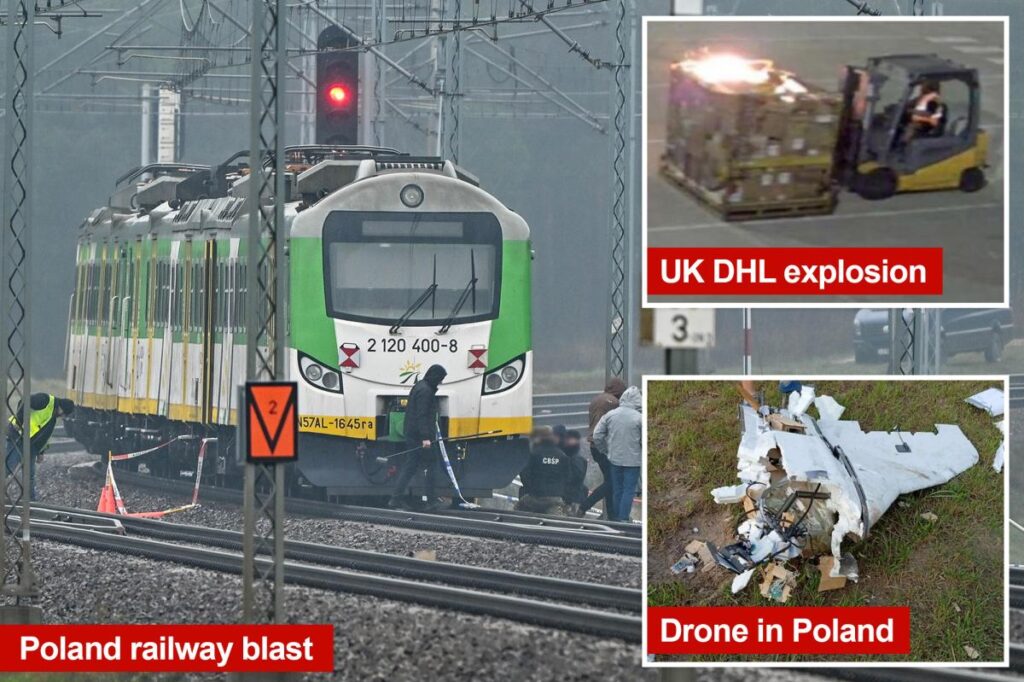 Russia planned bombings on US-bound cargo planes, poisoning water supplies as part of covert war against Europe: report