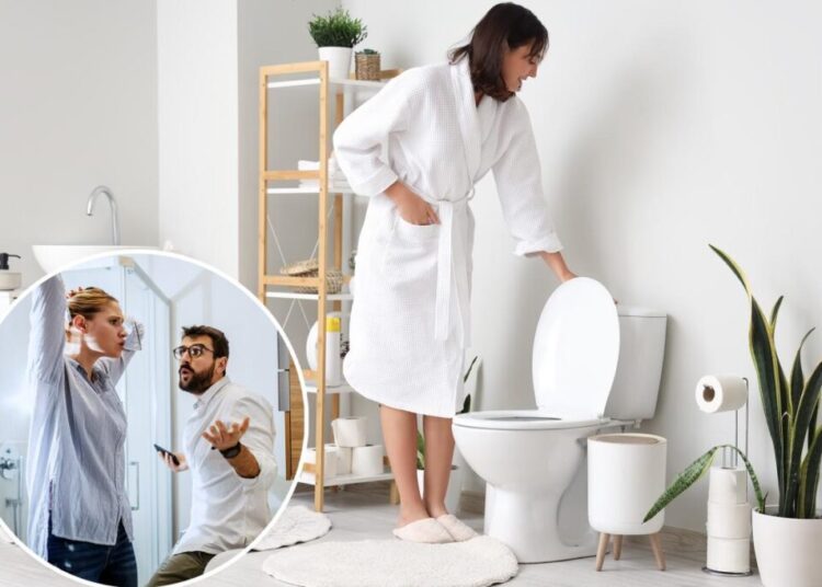 Husband slams wife for ‘disgusting’ bathroom habit — and is met with swift backlash