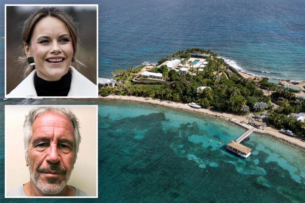 Princess Sofia of Sweden met several times with Jeffery Epstein — who invited her to his now- infamous private island