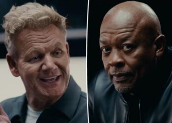 Behind the scenes of Dr. Dre and Gordon Ramsay’s new commercial collab