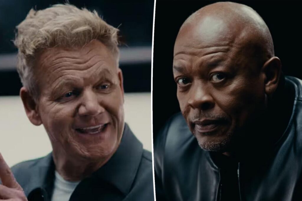 Behind the scenes of Dr. Dre and Gordon Ramsay’s new commercial collab