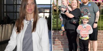 Hilary Swank apologizes for lashing out at mom taking terminally ill sons on Make-A-Wish trip