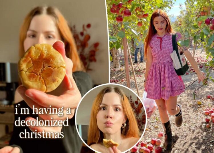 ‘Woke’ social media user blasted for having a ‘decolonized Christmas’