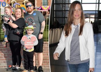 Hilary Swank apologizes after snapping at mom taking terminally ill sons on Make-A-Wish trip