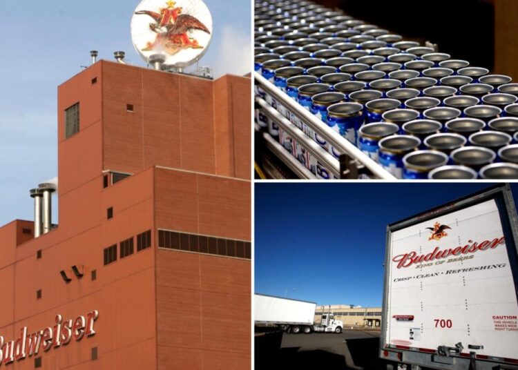 Anheuser-Busch selling classic NJ brewery, closing New Hampshire and California sites