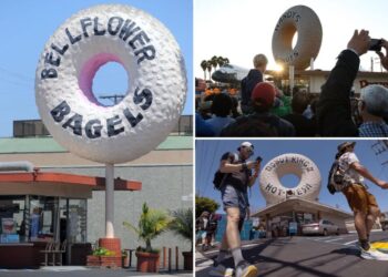 California’s giant doughnut signs are slowly melting away