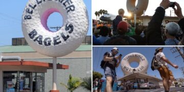 California’s giant doughnut signs are slowly melting away