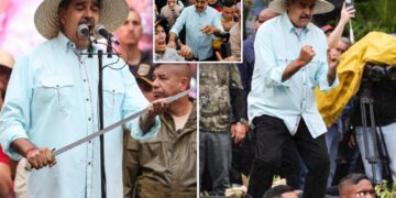 Venezuelan leader Nicolás Maduro sings, dances and threatens to ‘smash the teeth’ of the ‘North American empire’