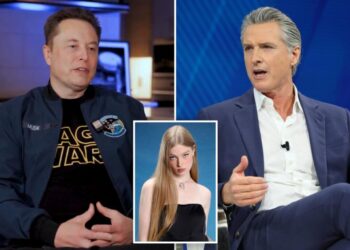 Elon Musk fires back at Gavin Newsom after gloating that his estranged transgender daughter ‘hates’ him