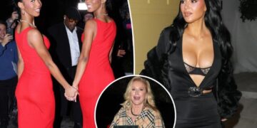 Sean ‘Diddy’ Combs’ twin daughters attend star-studded Christmas party with Kim Kardashian, Kathy Hilton and more