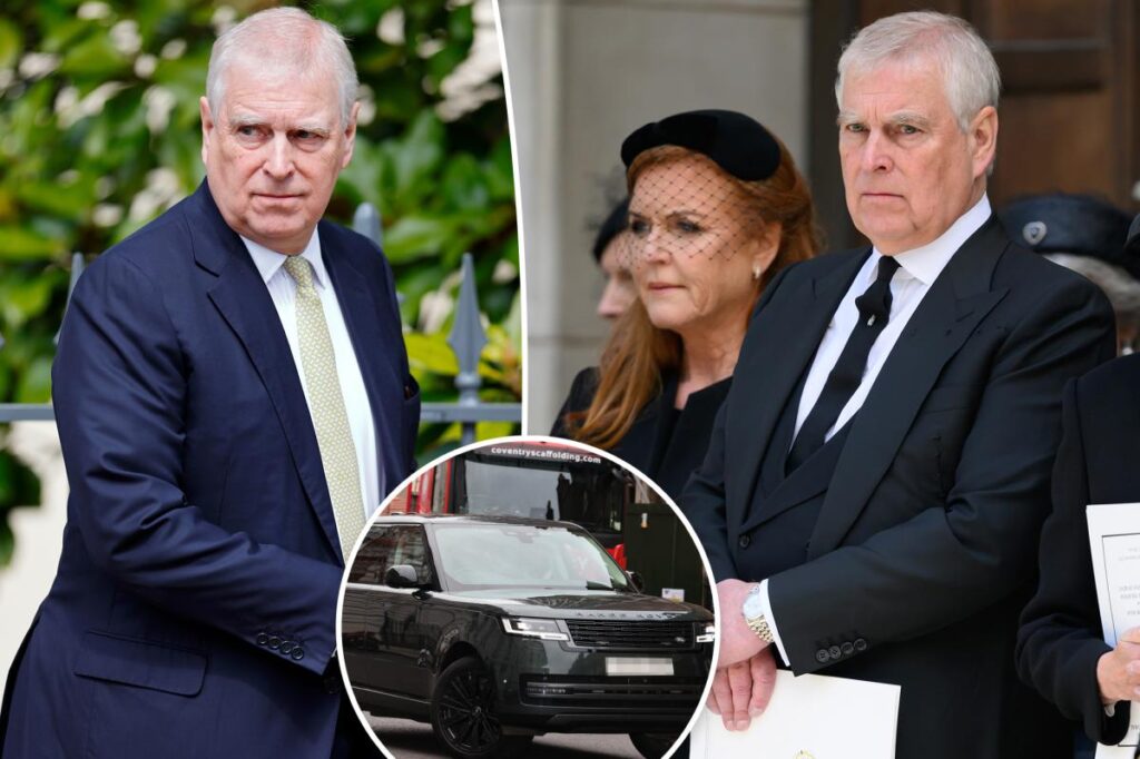 Andrew Mountbatten-Windsor makes first public appearance since being stripped of royal titles as new photos with Jeffrey Epstein emerge