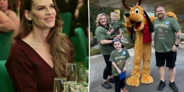 Hilary Swank ‘took the time to learn about’ Make-A-Wish mom’s terminally ill sons after airport run-in