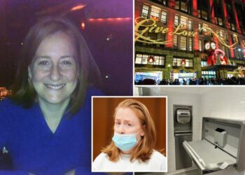 Woman stabbed in NYC Macy’s bathroom while changing baby was going off ‘mom’s instinct’ in fighting off homeless attacker
