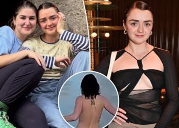 ‘Game of Thrones’ star Maisie Williams bares all while skinny dipping in Italy