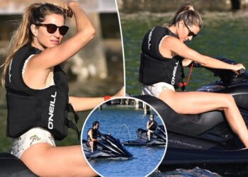 Gisele Bündchen and Joaquim Valente enjoy Florida day date on jet skis