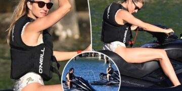 Gisele Bündchen and Joaquim Valente enjoy Florida day date on jet skis