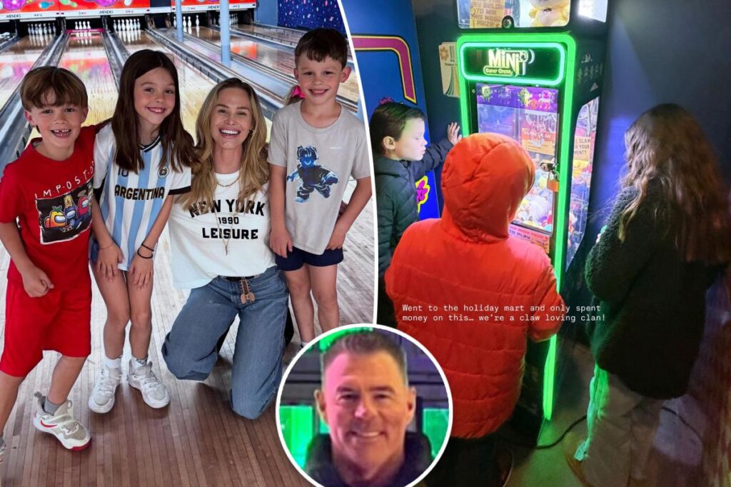 Meghan King shares photo of 3 kids at ‘holiday mart’ after settling custody battle with ex Jim Edmonds