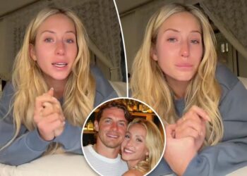 Tearful Alix Earle speaks out for first time since ‘difficult’ Braxton Berrios split: ‘It sucks’