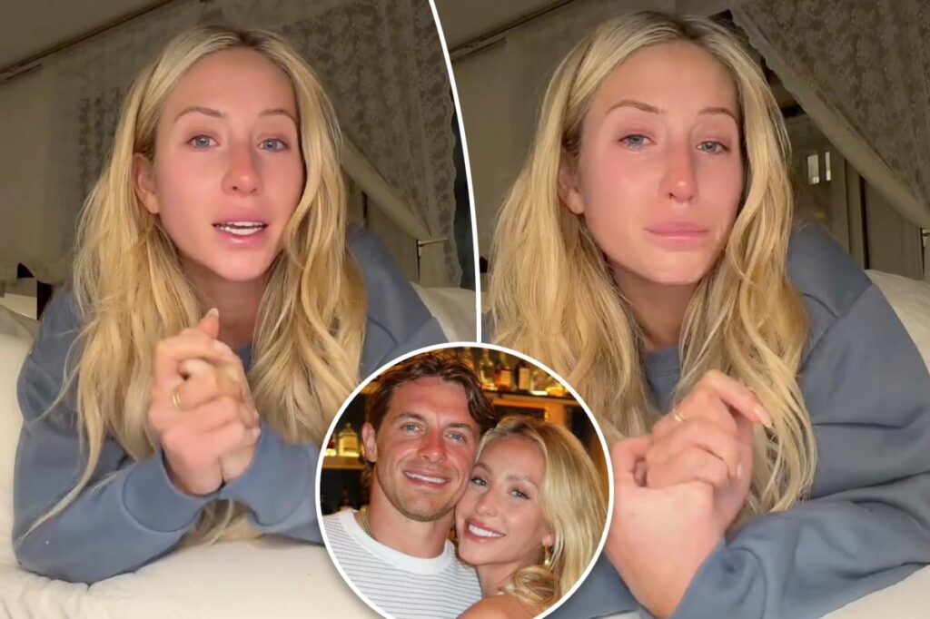 Tearful Alix Earle speaks out for first time since ‘difficult’ Braxton Berrios split: ‘It sucks’