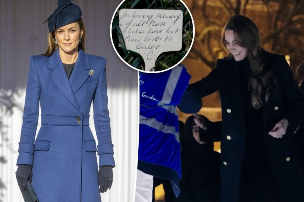 How Kate Middleton honored late cancer patients at London’s Ever After Garden