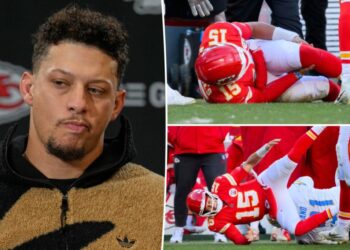 Patrick Mahomes vows to return ‘stronger than ever’ after suffering brutal knee injury in playoff-eliminating game