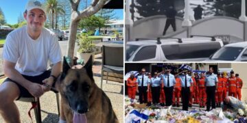 Officer learned he was going to be a dad days before he was shot during Bondi Beach terror attack