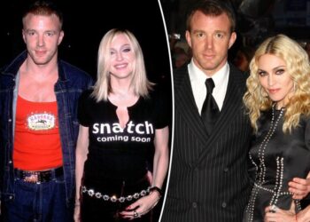 Madonna and Guy Ritchie reunite for first time in nearly 20 years after divorce
