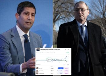 Kevin Hassett regains lead over Kevin Warsh on prediction markets in neck-and-neck Fed chairman race