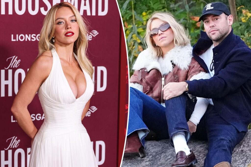 Sydney Sweeney, Scooter Braun cozy up at ‘The Housemaid’ premiere party